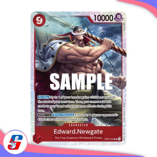 One Piece Card Game Edward.Newgate Paramount War