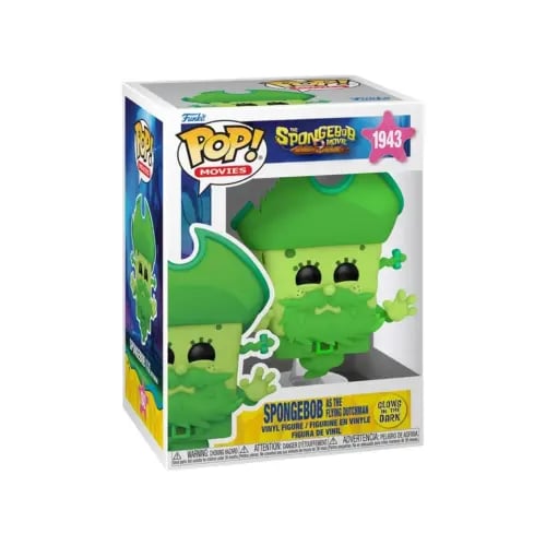 Spongebob as The Flying Dutchman (glow in the dark) #1943 Funko Pop - The Spongebob Movie: Search for Squarepants