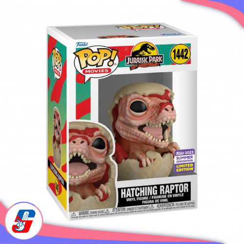 Pop! Movies: Jurassic Park - Hatching Raptor (SDCC...