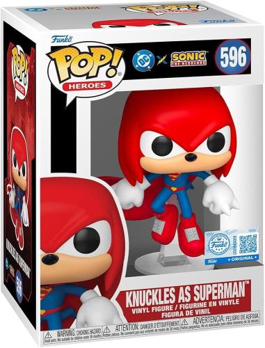 Funko POP! Heroes: DC x Sonic #596 Knuckle as Supe...