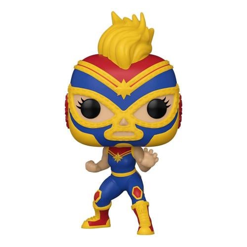 Funko POP Marvel: Luchadores - Captain Marvel