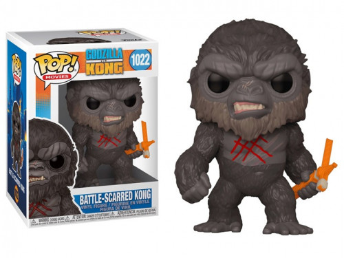 POP Movies:GodzillaVKong-Battle-Scarred Kong