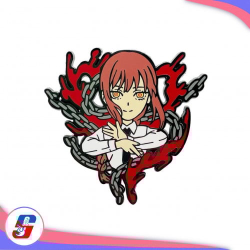 Makima Chainsaw Man Enamel Pin