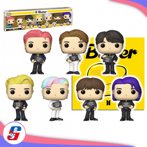 Pop! Rocks: BTS Butter 7pk (Exc)