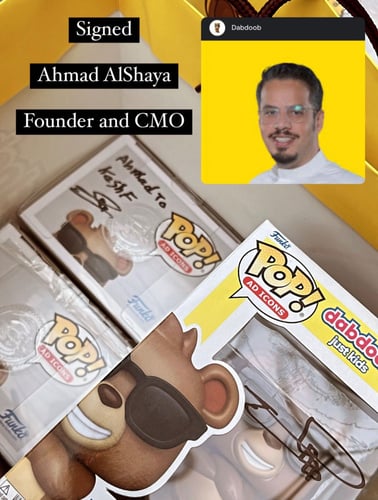 Funko Dabdoob Ad Icons Signed By Founder