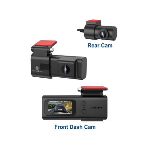داش كام أمامي وخلفي 4K مع وصلة OBD – فون بلانت | ت...