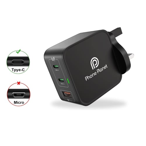 فيش جداري 65 مدخلين تايبسي ومدخل USB فون بلانت