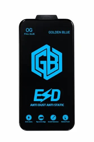 Golden Blue OG screen protector sticker against du...