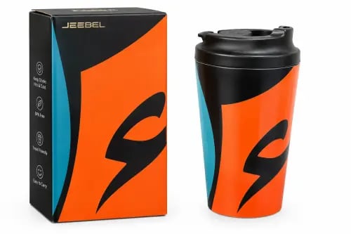 JEEBEL Insulated Mug with a Modern Design
