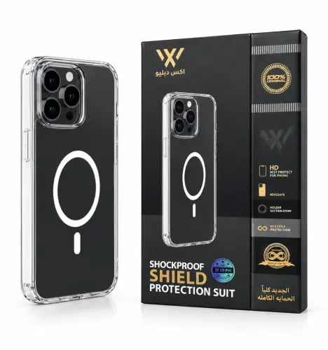 XW MagSafe Clear Protective Case for iPhone 15 Pro