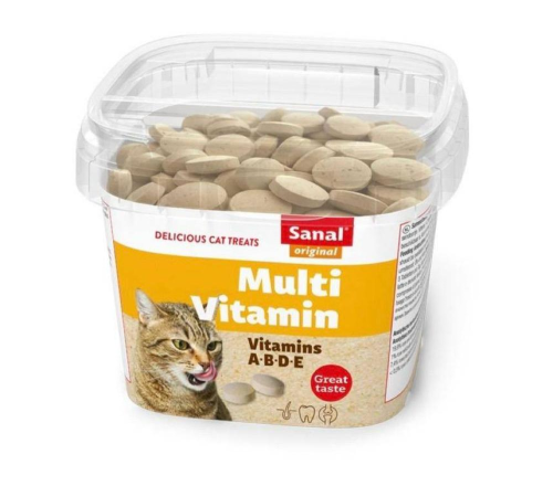 سنال اقراص متعدد الفيتامينات للقطط 100جرام