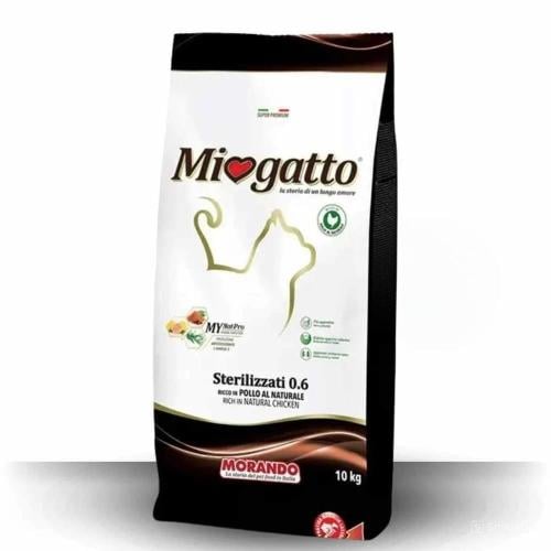 ميوجاتو طعام جاف للقطط المعقمة بنكهة الدجاج 10 كيل...