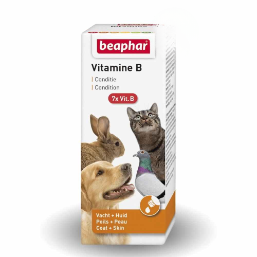 بيفار فيتامين B لجميع الحيوانات الأليفه 50 مل