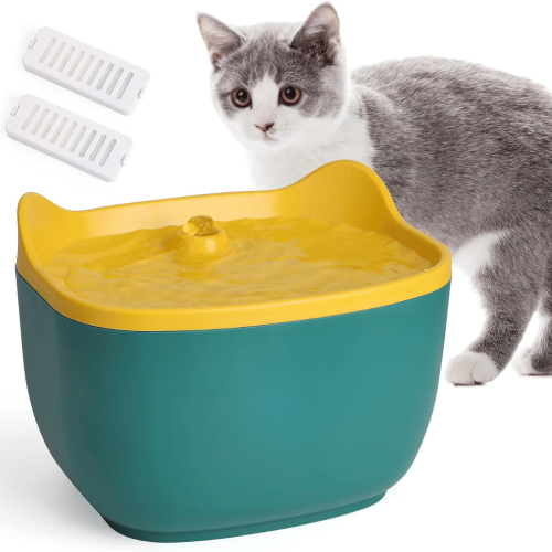 نافوره للحيونات اليفه ذكي التلقائي ملء البلاستيك ا...