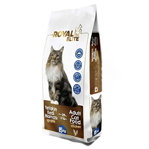 رويال ايليت طعام جاف للقطط البالغة بنكهة الدجاج 15...