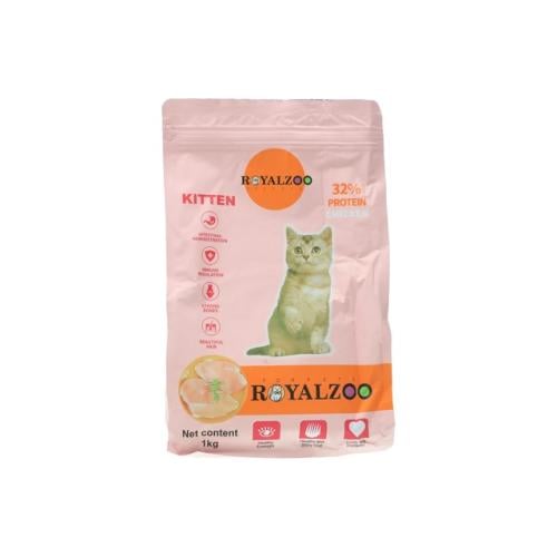 رويال زو بسكويت قطط صغيرة بالدجاج متعدد الاوزان