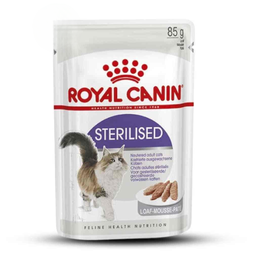 رويال كانين ستيرلايزد أظرف طعام رطب للقطط المعقمة...