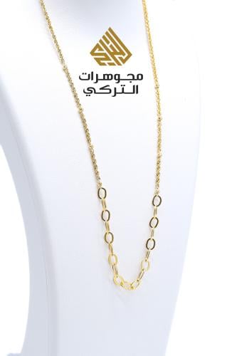 عقد ذهب عيار 18