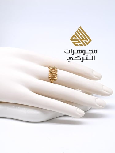 طقم ذهب عيار 21