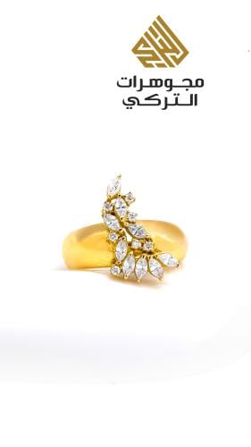خاتم ذهب عيار 18