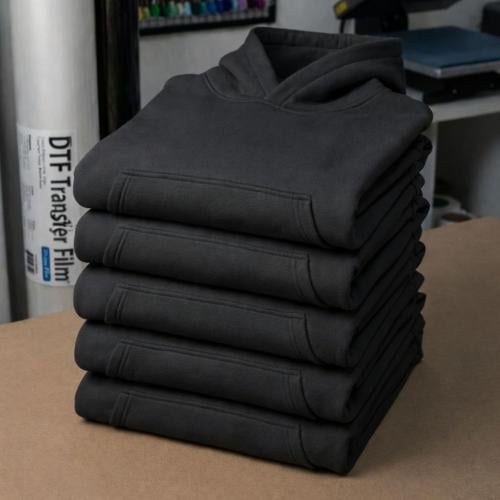 بلوفر رمادي غامق - قطن