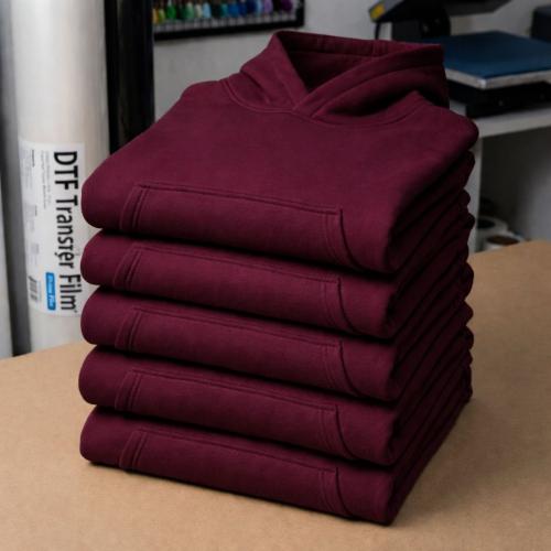 بلوفر عنابي - قطن