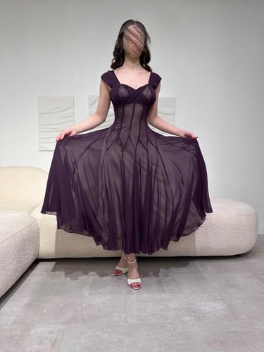 فستان روزا الانيقة العيد