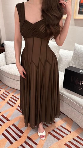 فستان روزا الانيقة العيد