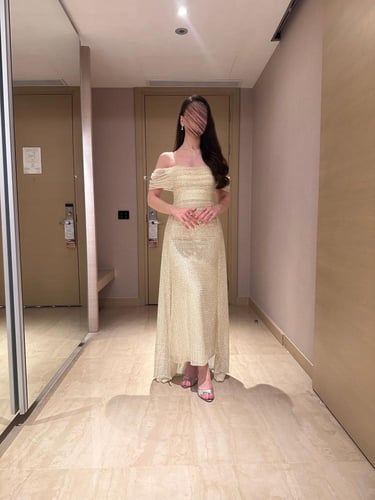 فستان ازدهار الانيقة