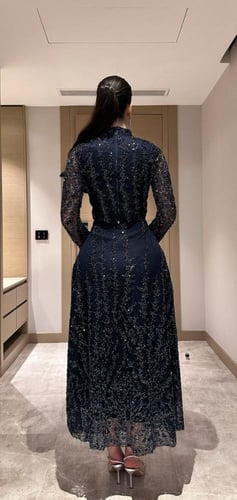 فستان الهام الانيقة