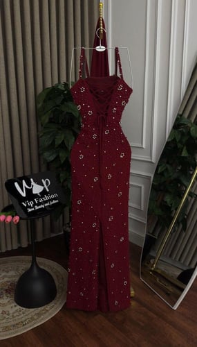 فستان المها الانيقه