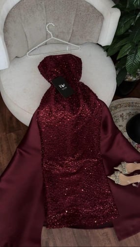 فستان سرين بينك