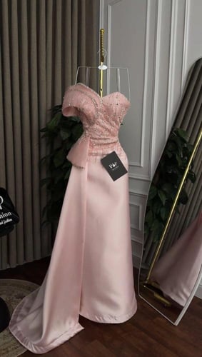 فستان غاندي الانيقه