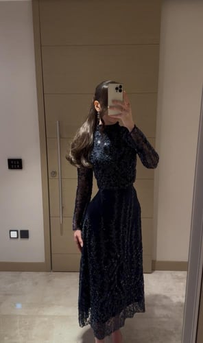 فستان الهام الانيقة