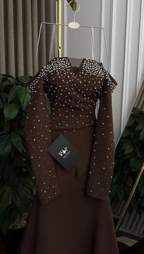 فستان لميس الانيقه