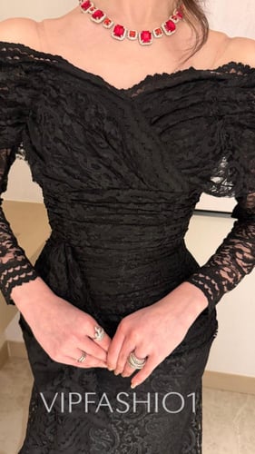 فستان رزه الانيقة