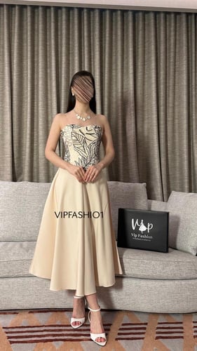 فستان نرجس الانيقة