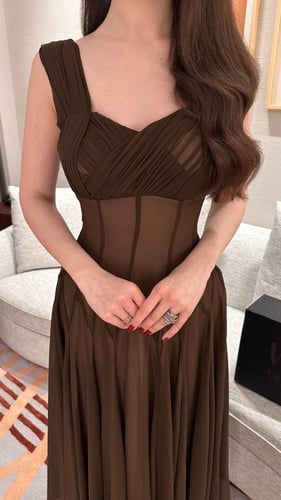 فستان روزا الانيقة العيد