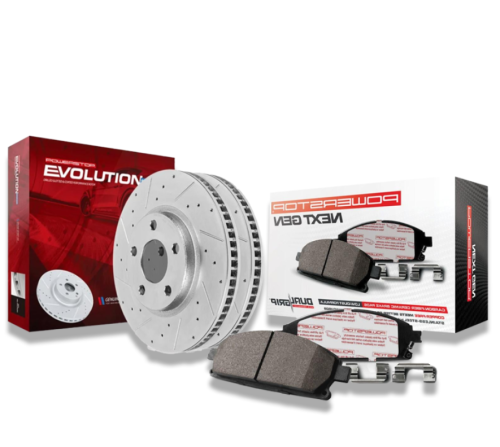 Lexus RX set, rotors and PowerStop brake pads