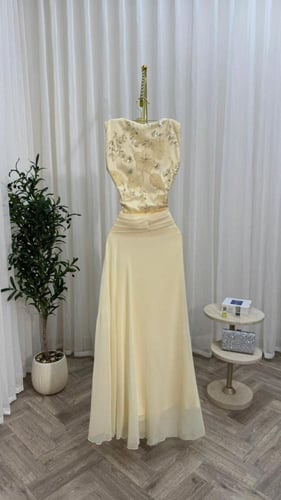 فستان شيفون