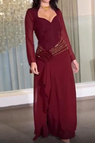 فستان باربي مع شيفون