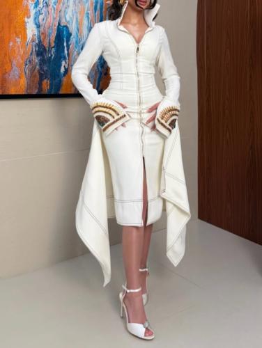 فستان باربي مع تطريز يدوي