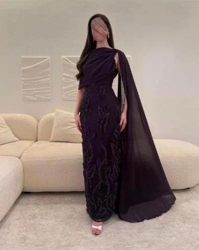 فستان كلفه سهره بطانة باربي على شيفون