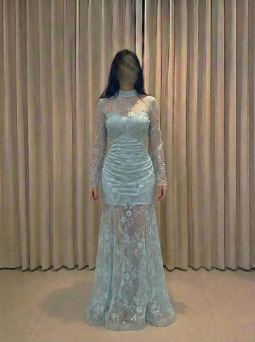 فستان دانتيل