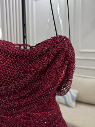 فستان بقماش سهره