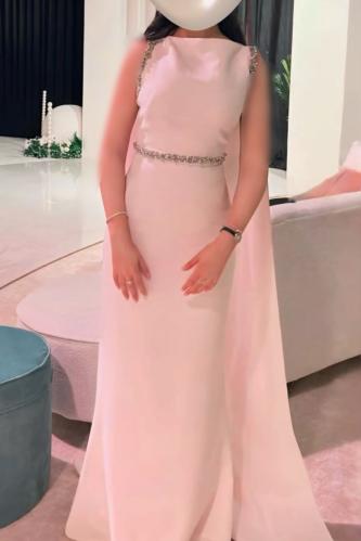 فستان شيفون على بطانه