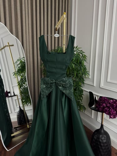 فستان سهره ميكادو وكلفه تطريز