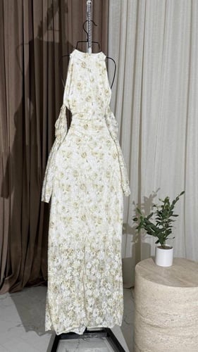 فستان استرتش مع دانتيل