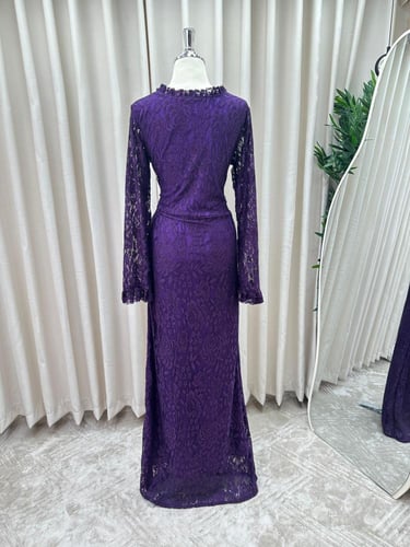 فستان دانتيل ناعم استرتش