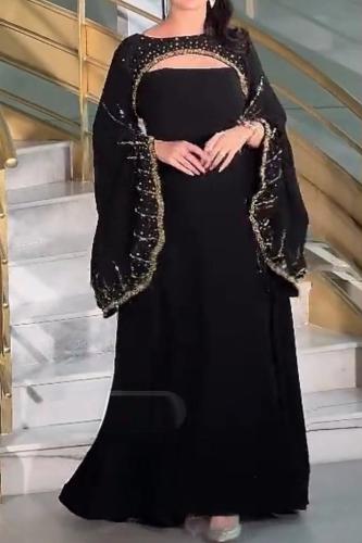 فستان باربي مع تطريز